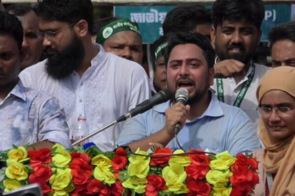 তিস্তা মহাপরিকল্পনা নিয়ে এনসিপি কোনো টালবাহানা মেনে নেবে না: নাহিদ