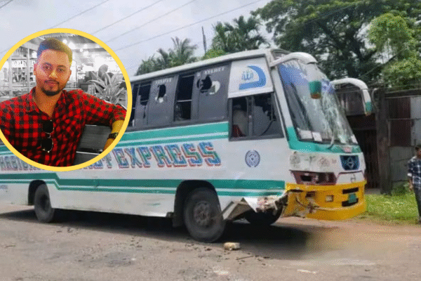 শেরপুর–মৌলভীবাজার আঞ্চলিক মহাসড়কে বেপরোয়া বাসের ধাক্কায় নবীগঞ্জের যুবক নিহত